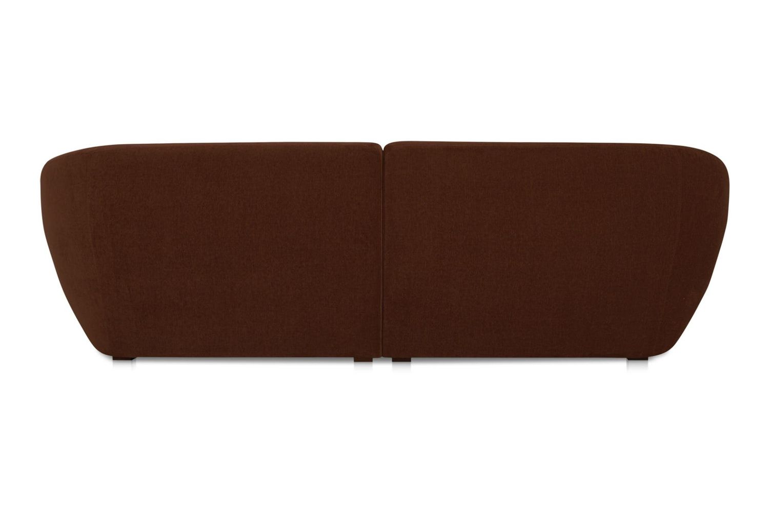 Moe's Amelia Nook Contemporary Modular Sectional - Chestnut, Right Facing