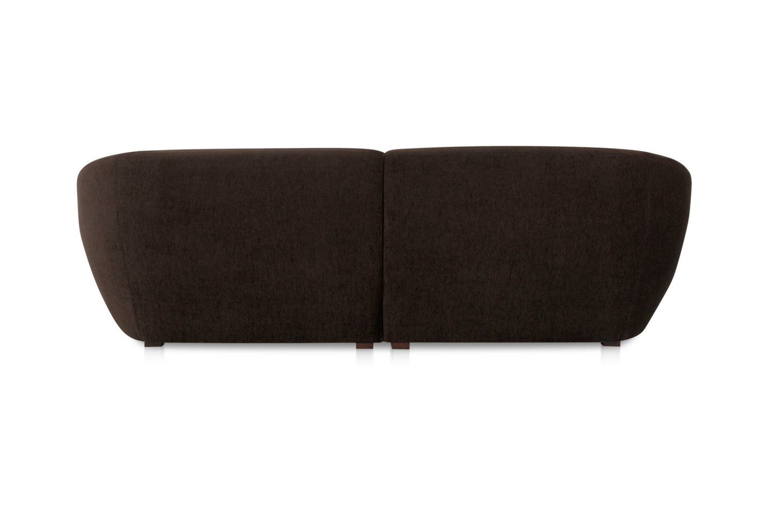 Moe's Amelia Nook Contemporary Modular Sectional - Espresso, Right Facing