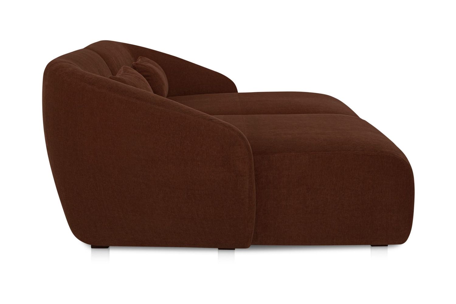 Moe's Amelia Double Contemporary Modular Sectional - Chestnut