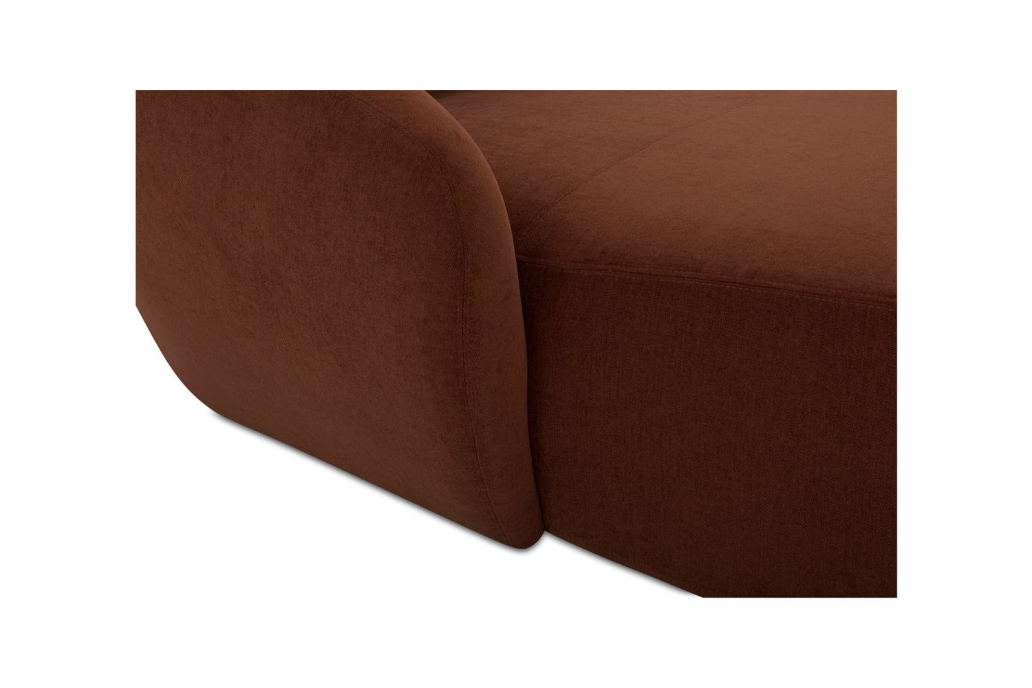 Moe's Amelia Double Contemporary Modular Sectional - Chestnut