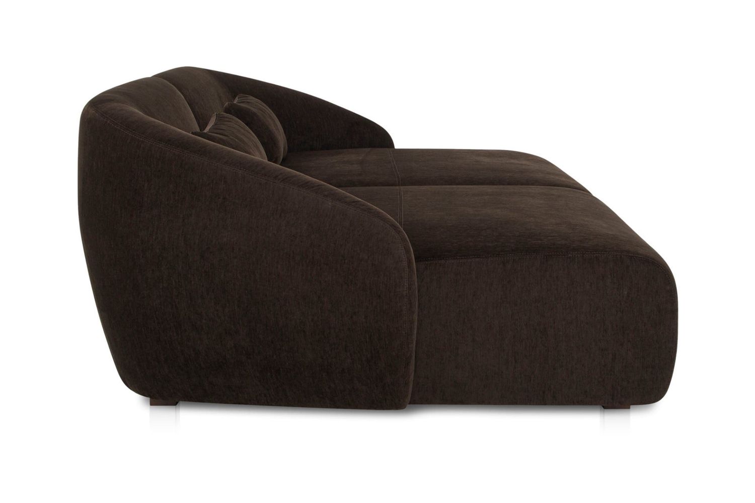 Moe's Amelia Double Contemporary Modular Sectional - Espresso