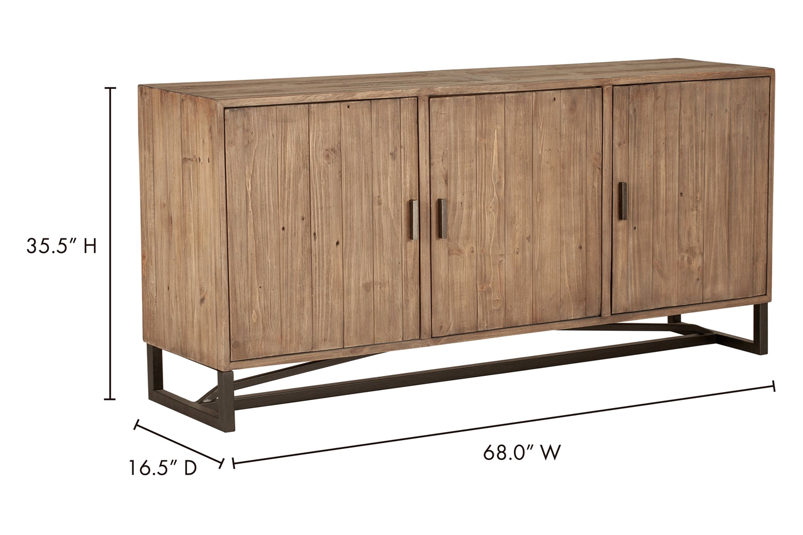 Moe's Sierra Sideboard - Sierra