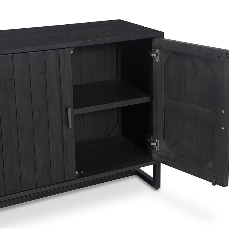 Moe's Sierra 2 Door Cabinet - Black