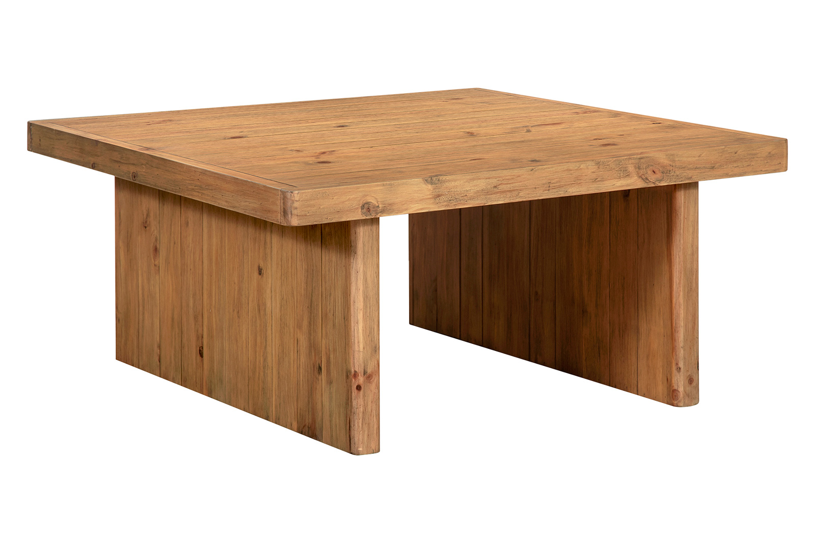 Moe's Monterey Square Coffee Table - Rustic Blonde