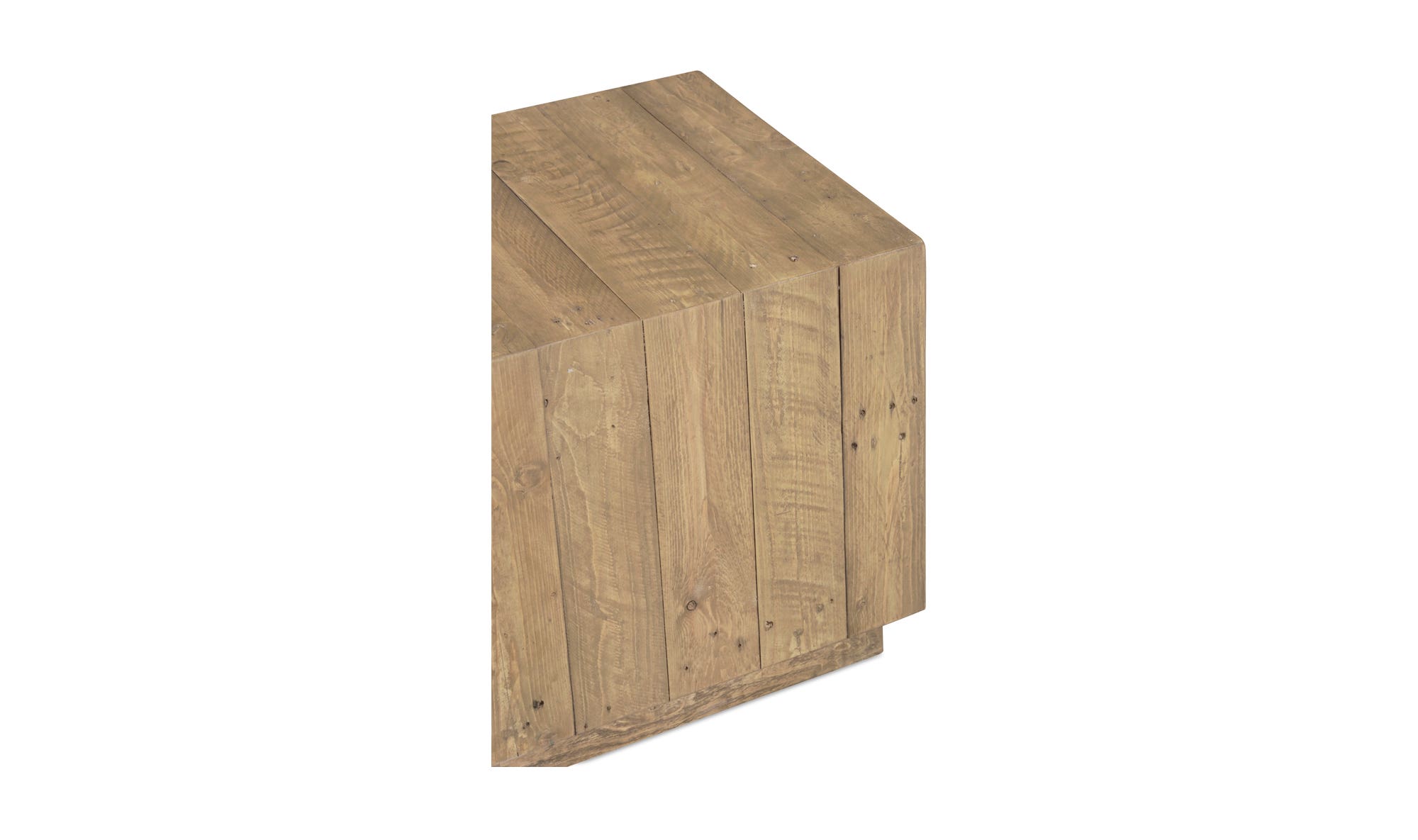 Moe's - Jasper Rustic Square Accent Table in Brown