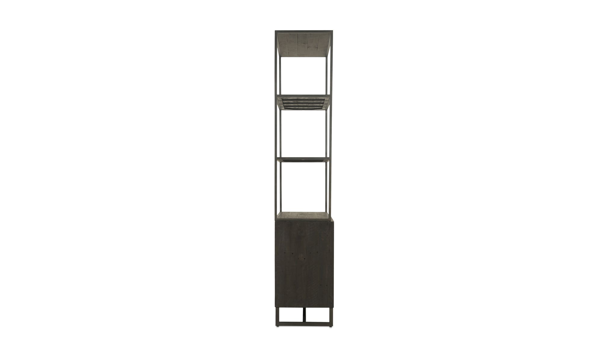 Moe's Sierra Rustic Bookshelf - Black