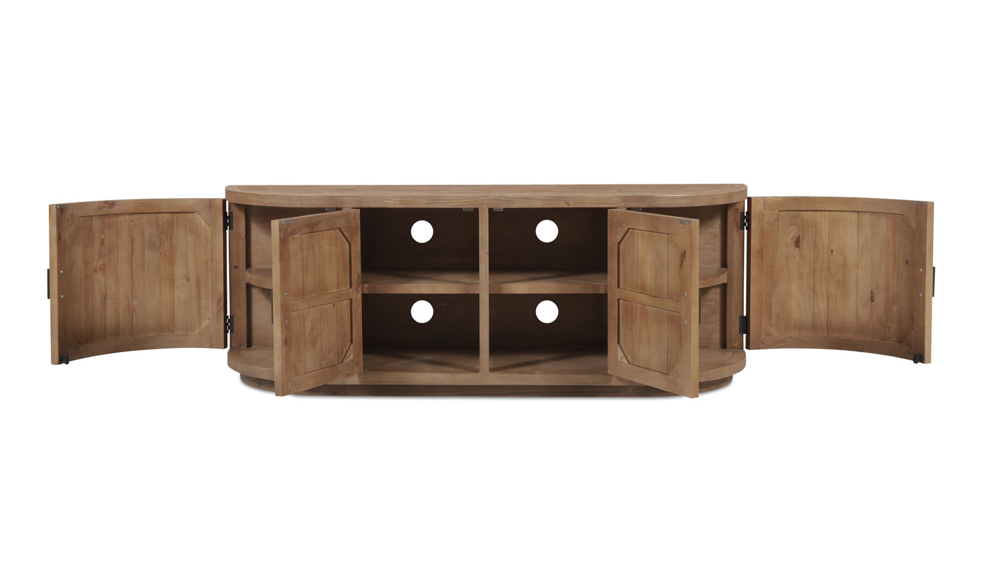 Moe's Nicola Rustic Media Cabinet - Natural