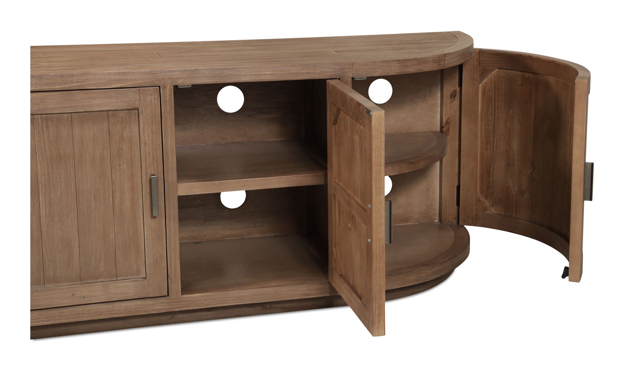 Moe's Nicola Rustic Media Cabinet - Natural