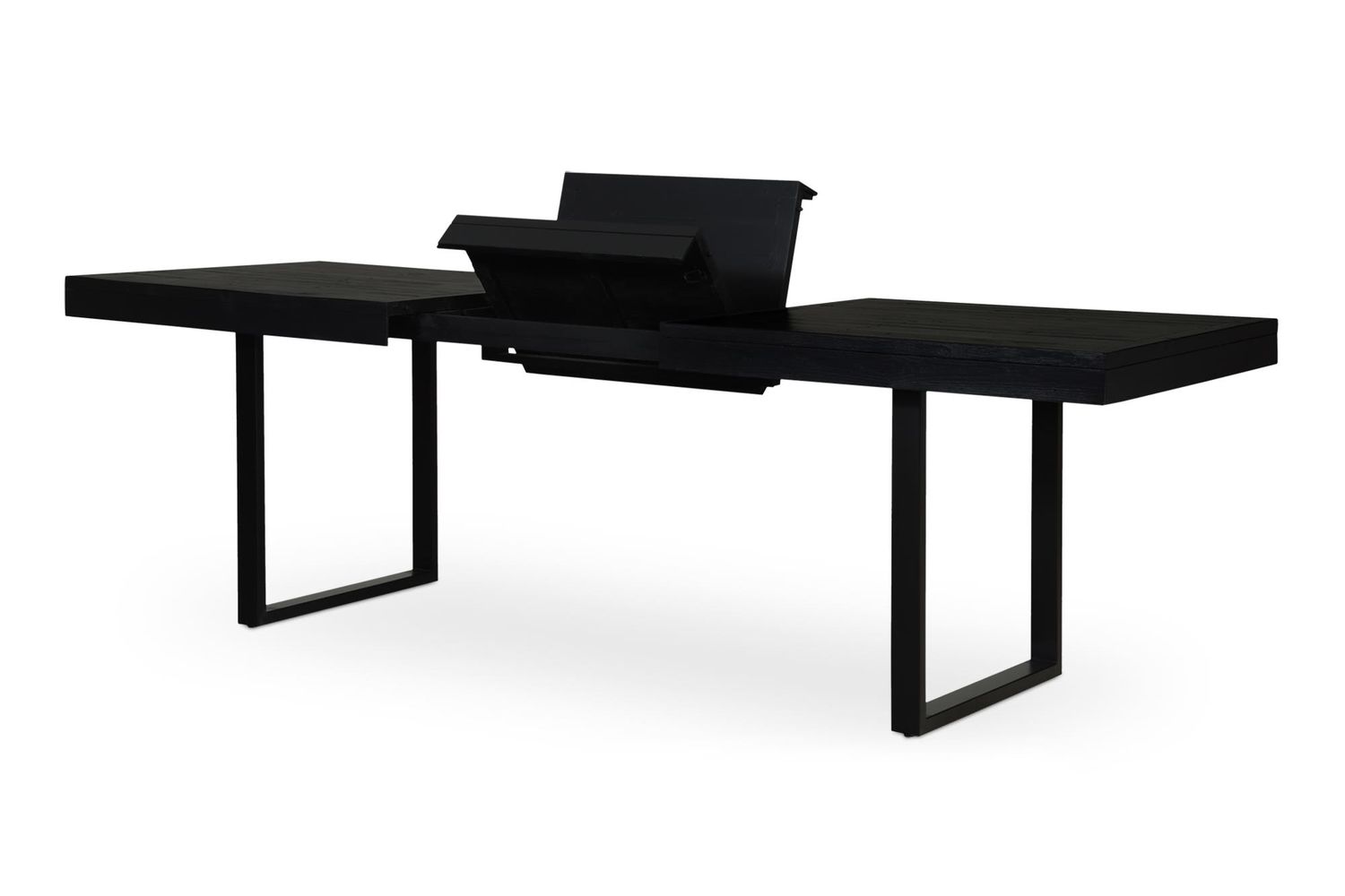 Moe's - Ben Rustic Extension Dining Table in Black