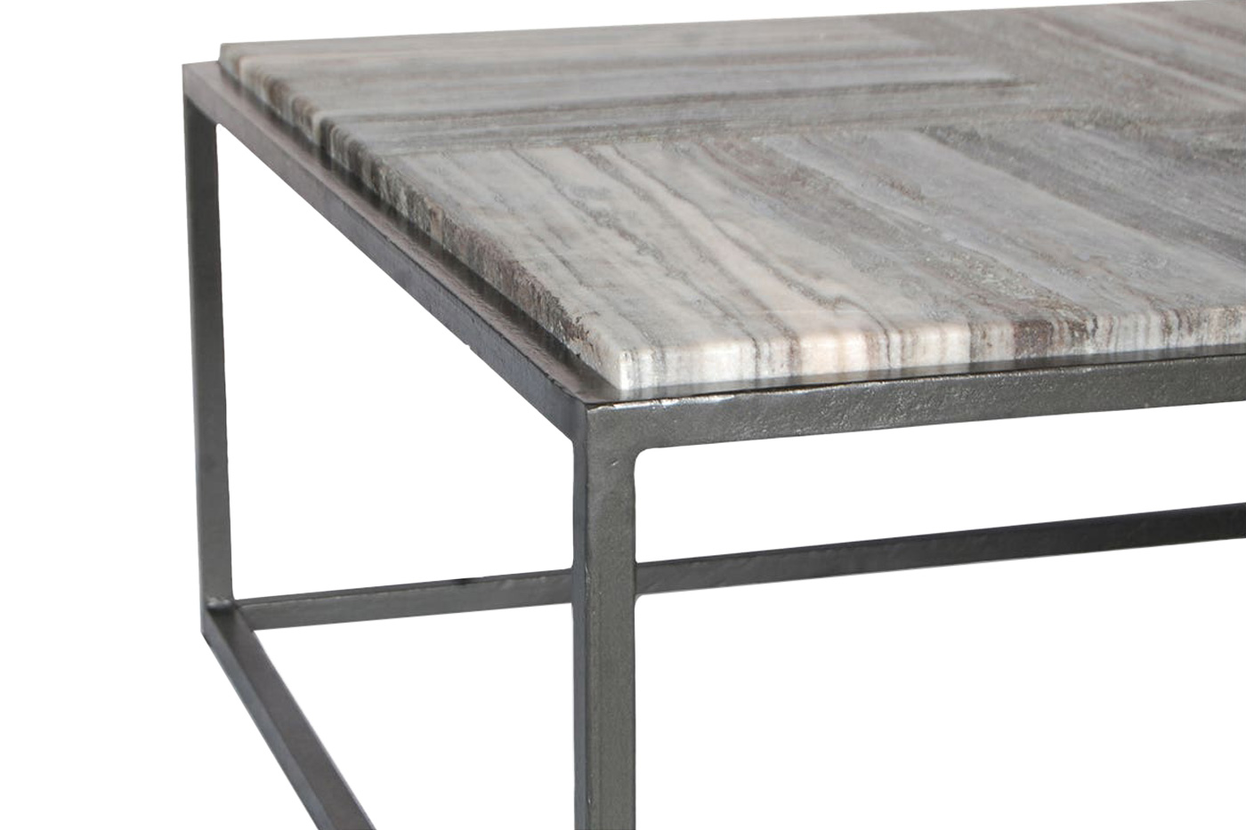 Moe's - Winslow Marble Coffee Table in Gray