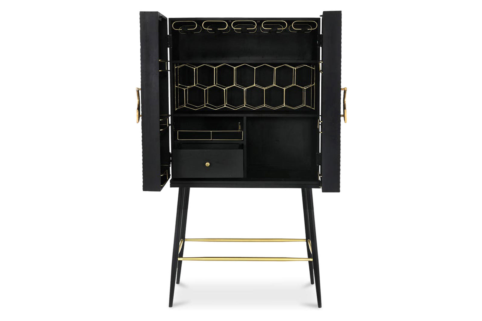 Moe's™ Hope Bar Cabinet - Black