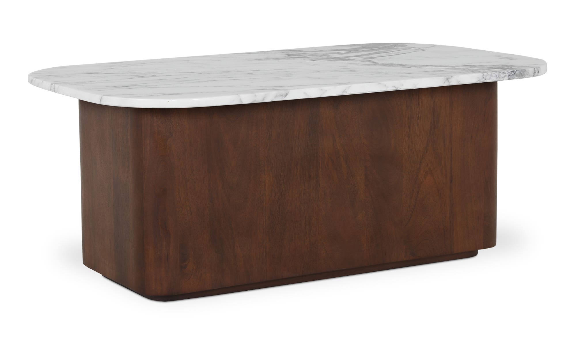 Moe's - Dash Contemporary Coffee Table in Calacatta Marble