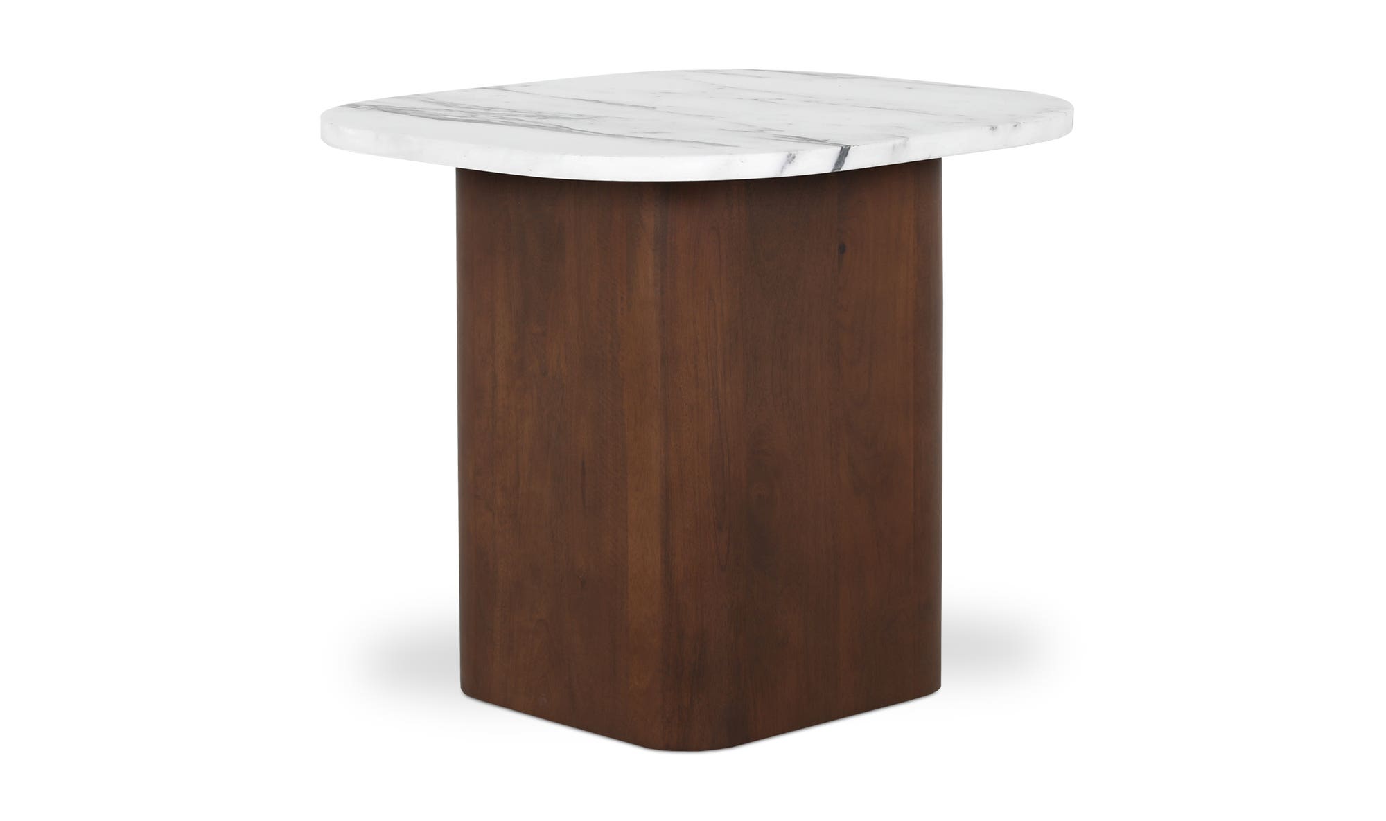 Moe's - Dash Contemporary Accent Table in Calacatta Marble