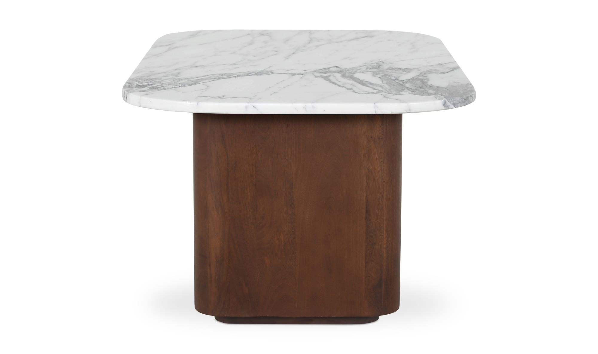 Moe's - Dash Contemporary Accent Table in Calacatta Marble