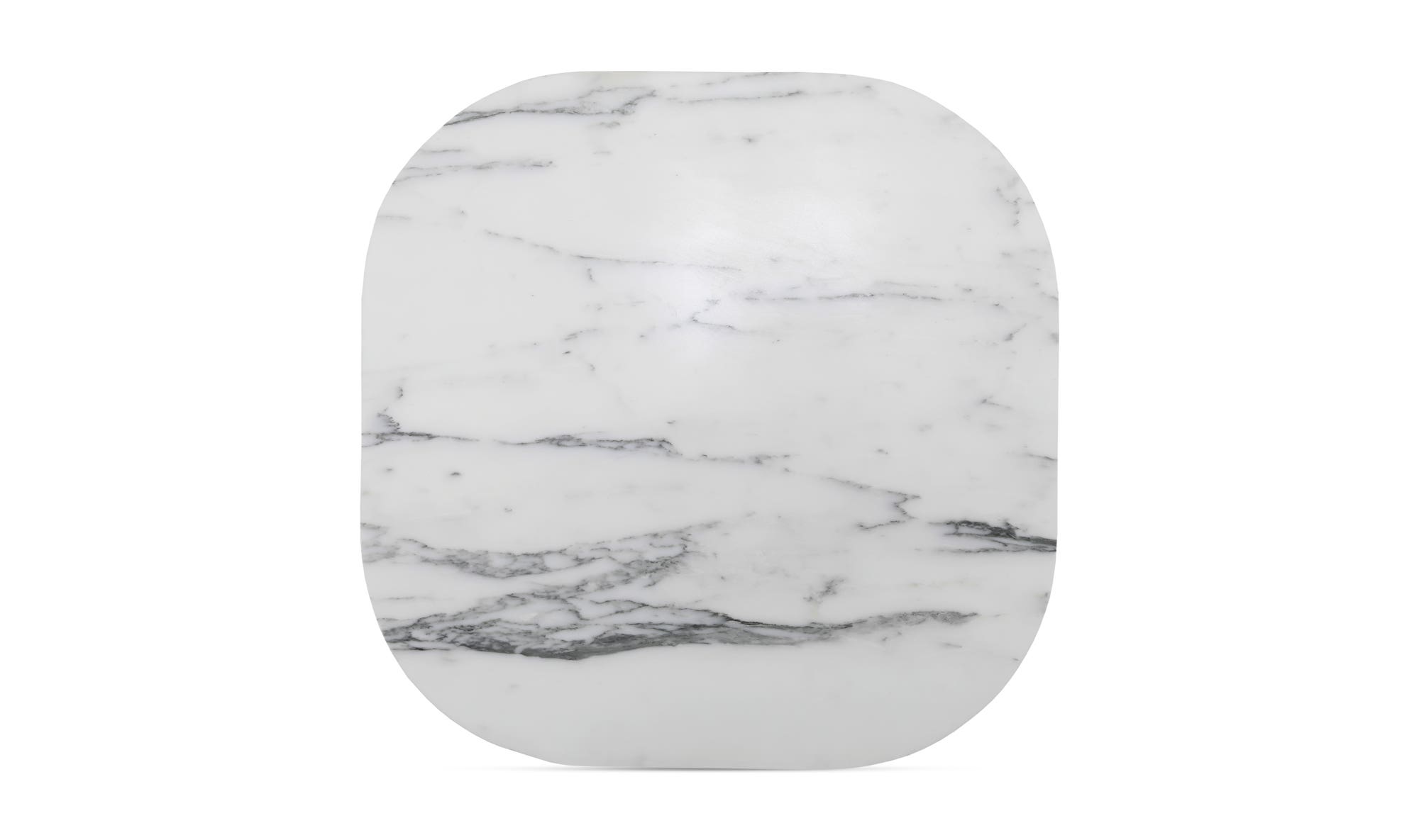 Moe's - Dash Contemporary Accent Table in Calacatta Marble