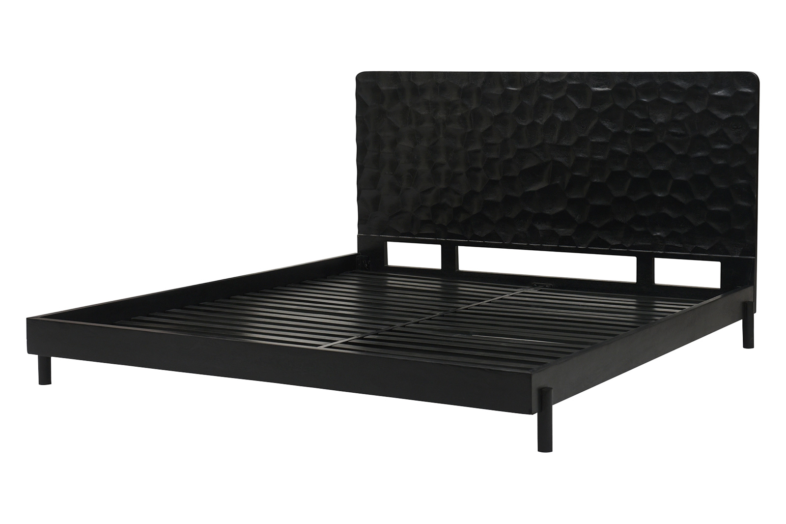 Moe's Misaki Contemporary King Size Bed - Black