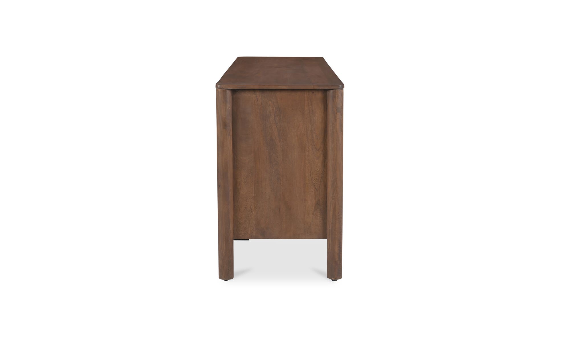 Moe's Wiley Contemporary 4-Door Sideboard - Vintage Brown