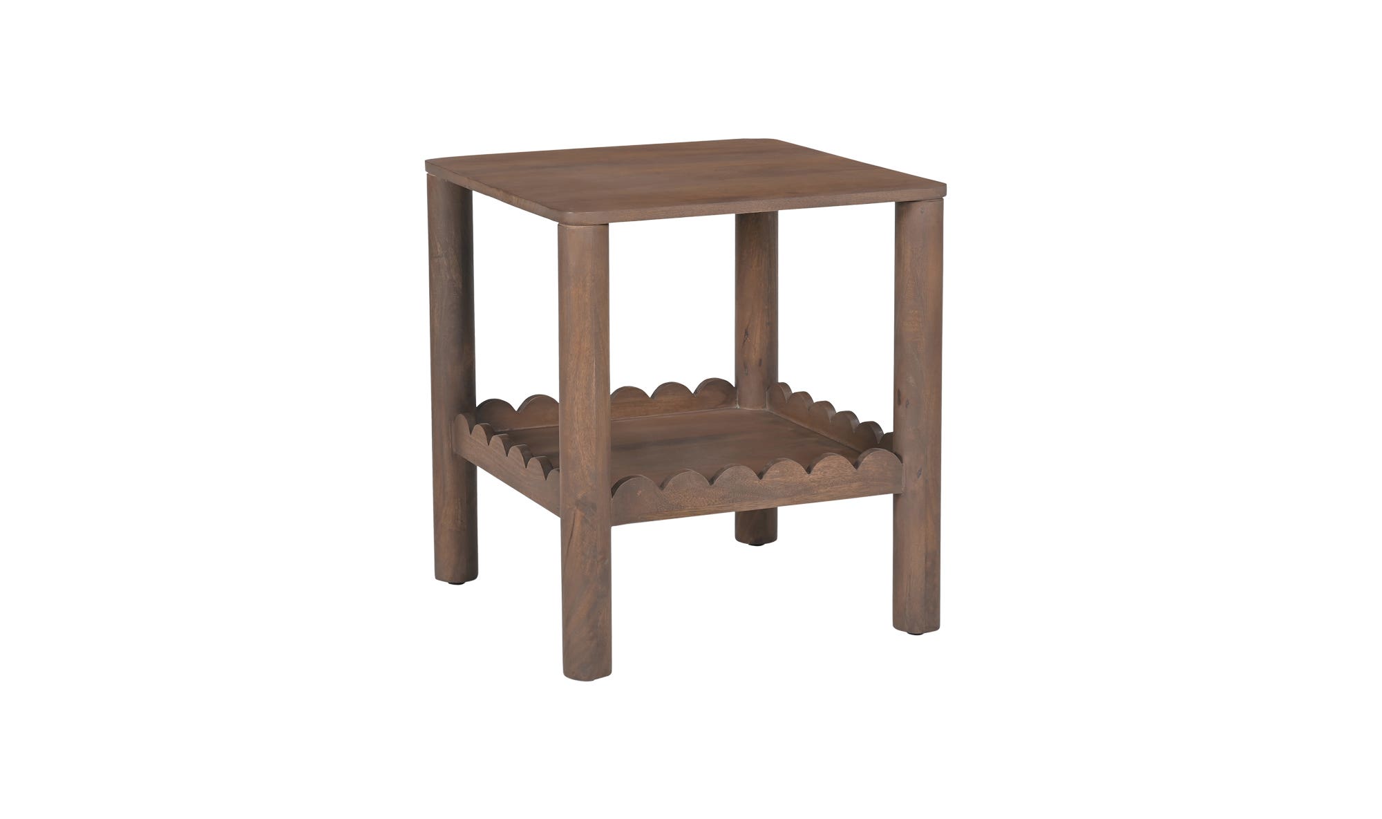 Moe's - Wiley Contemporary Side Table in Vintage Brown