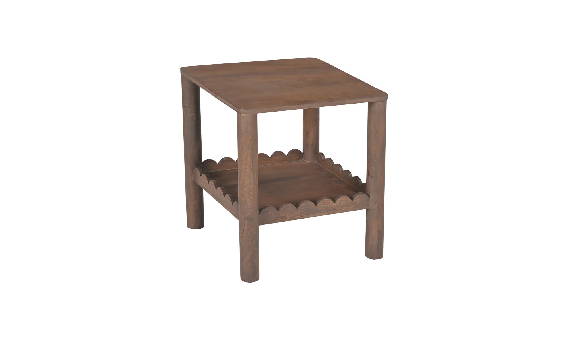 Moe's - Wiley Contemporary Side Table in Vintage Brown