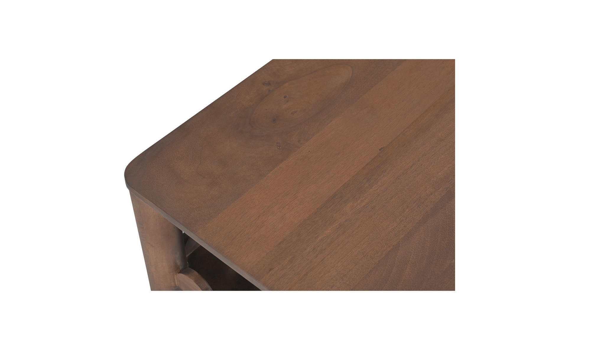 Moe's - Wiley Contemporary Coffee Table in Vintage Brown