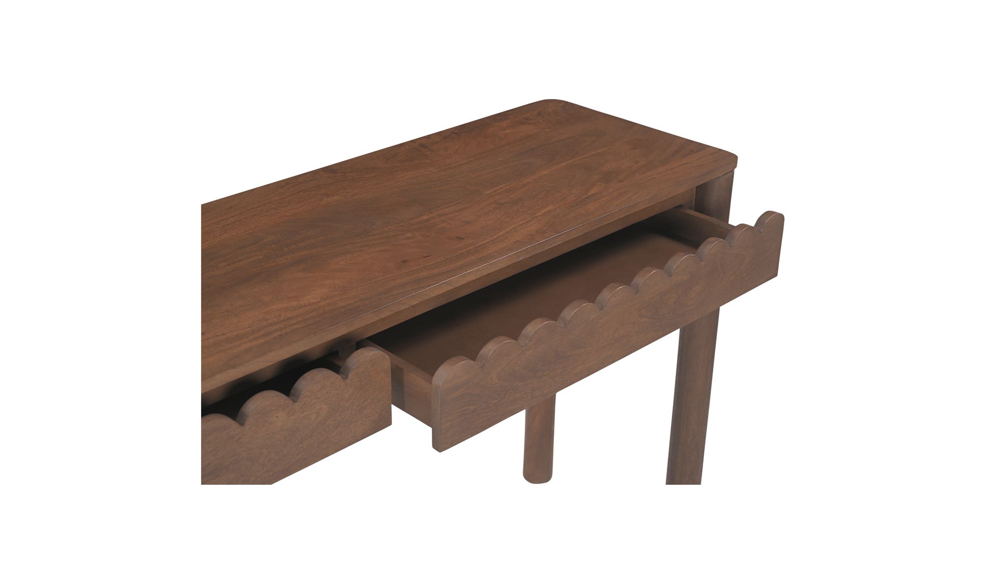 Moe's - Wiley Contemporary Console Table in Vintage Brown