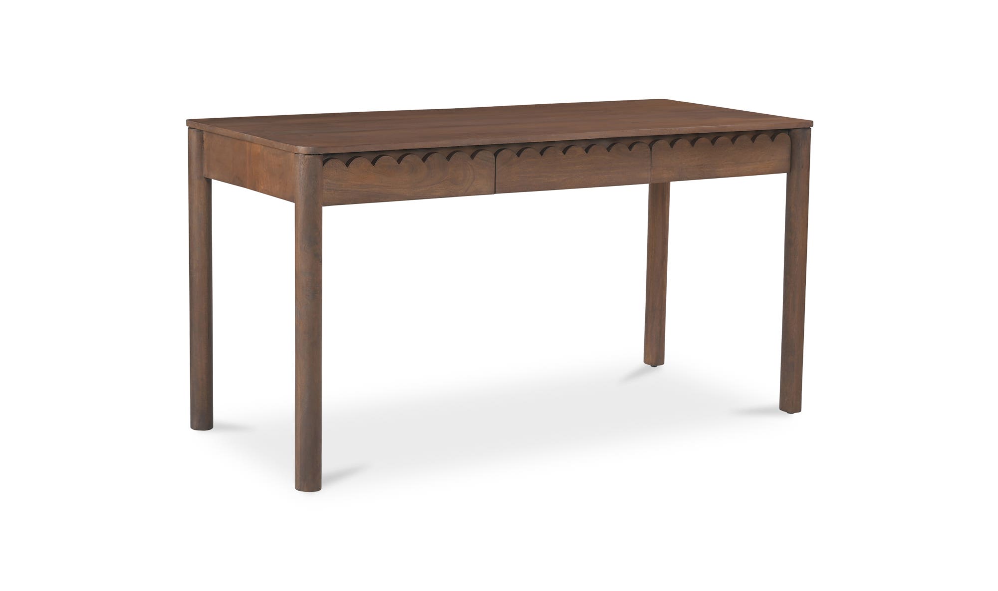 Moe's Wiley Contemporary Desk - Vintage Brown