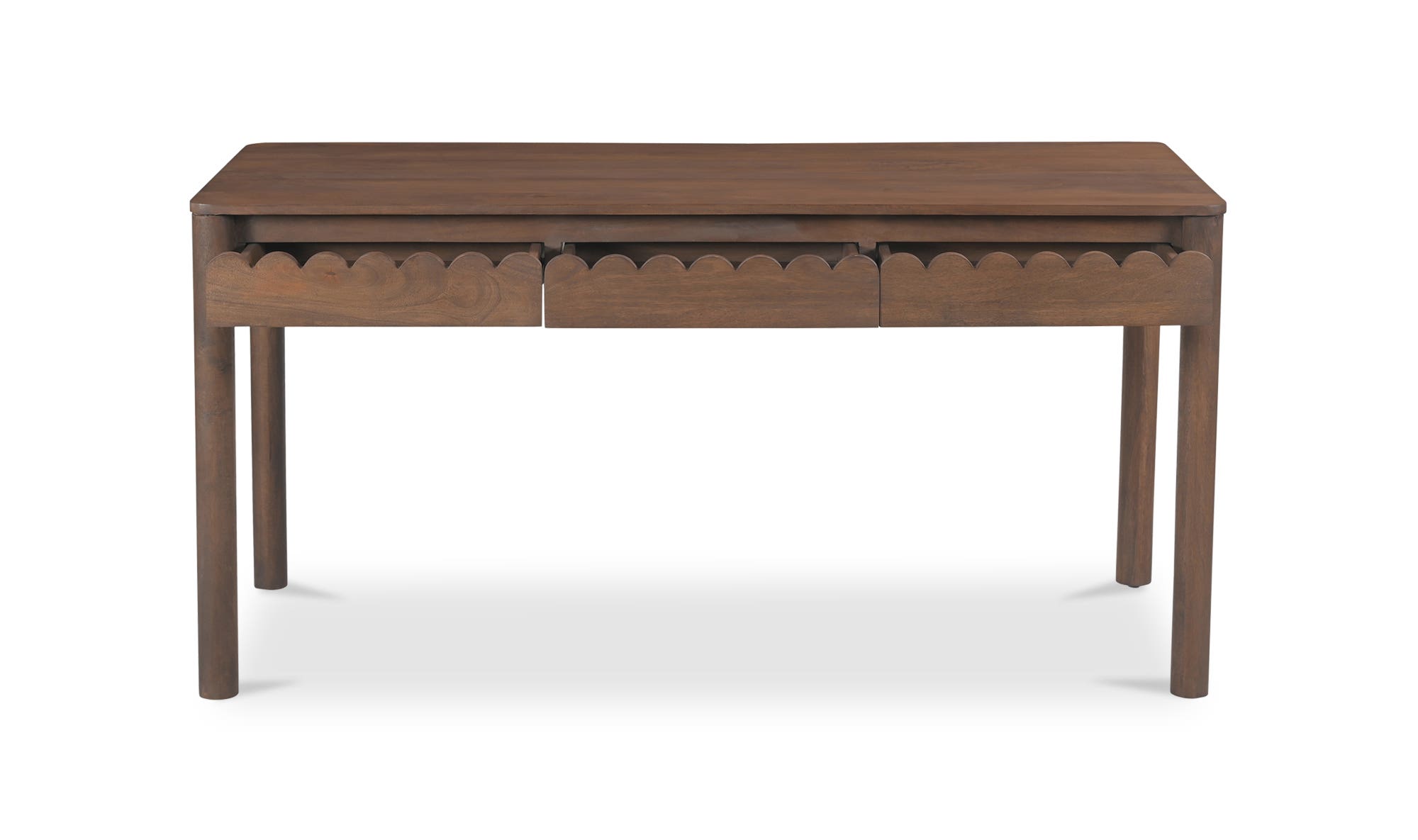 Moe's Wiley Contemporary Desk - Vintage Brown