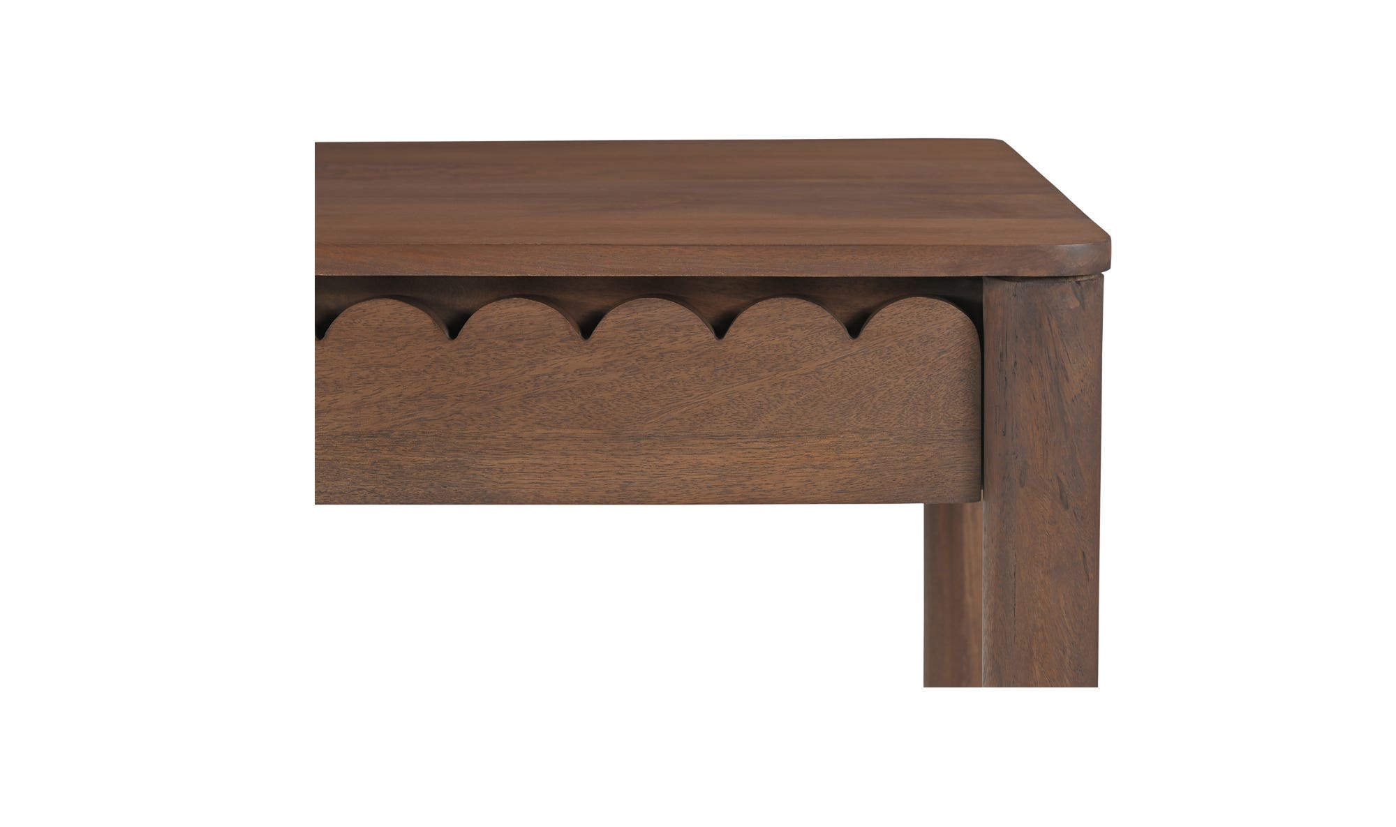 Moe's Wiley Contemporary Desk - Vintage Brown