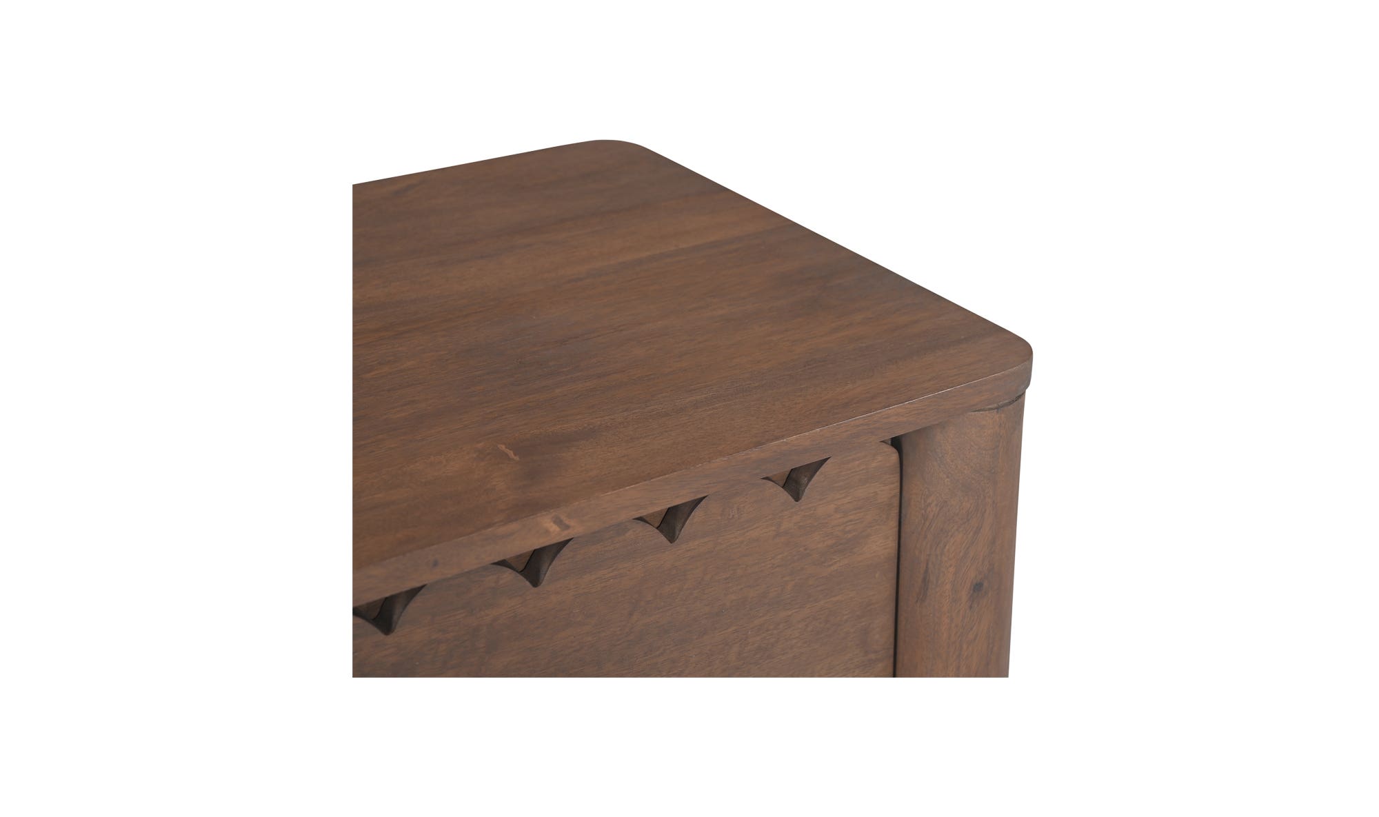 Moe's - Wiley Contemporary Nightstand in Vintage Brown