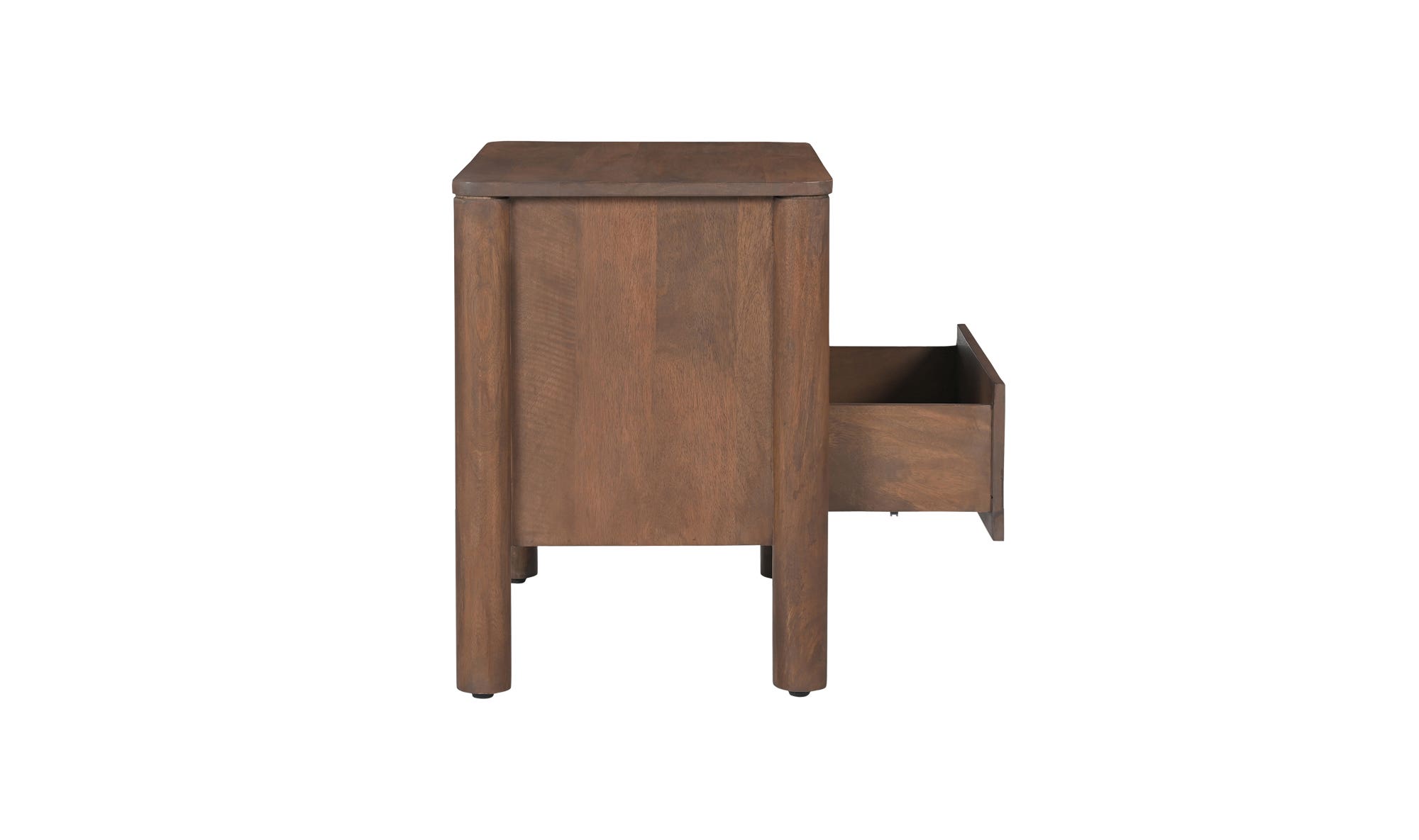 Moe's - Wiley Contemporary Nightstand in Vintage Brown