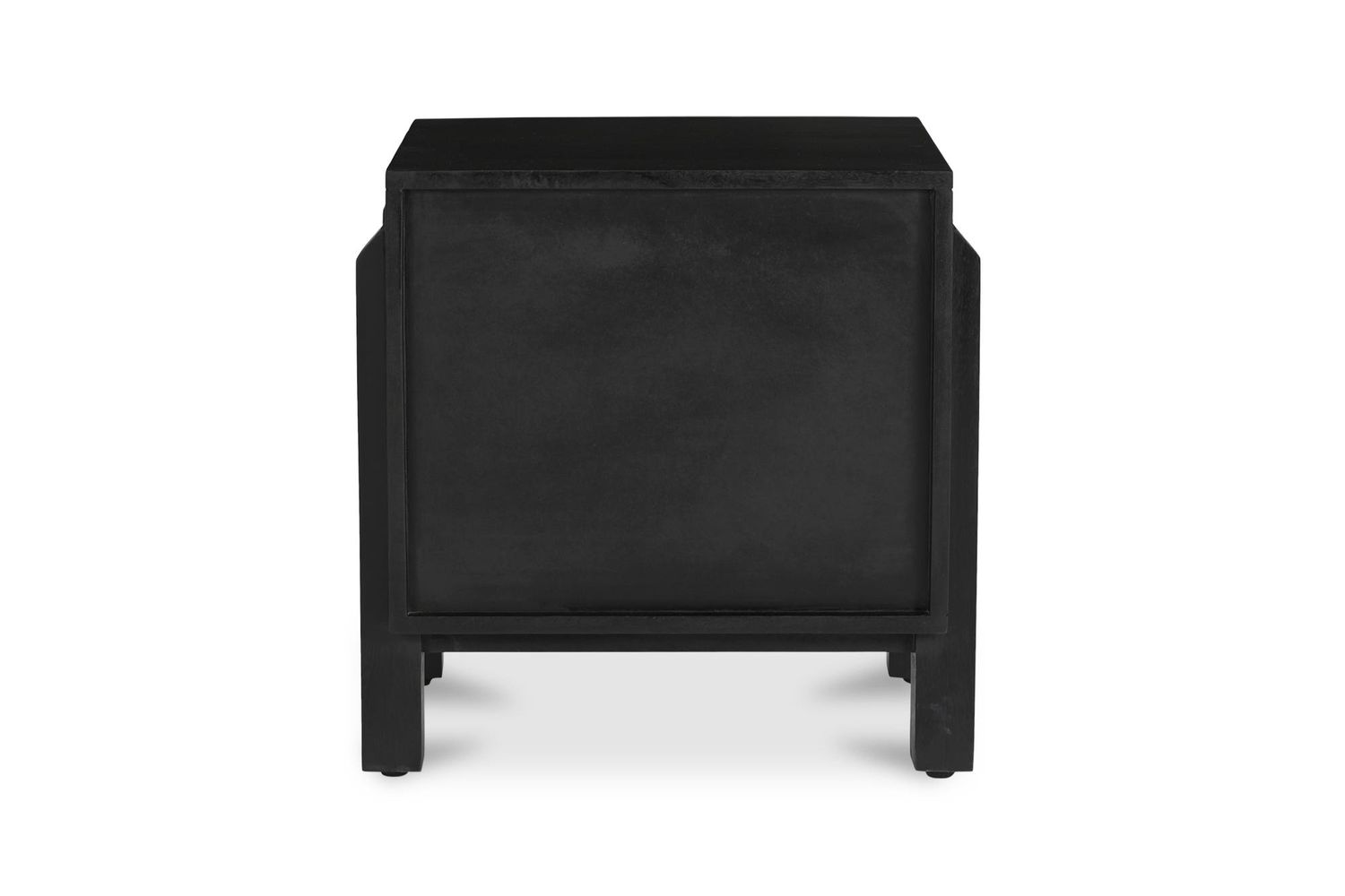 Moe's - Hayden Mid-Century Modern Nightstand in Deep Brown