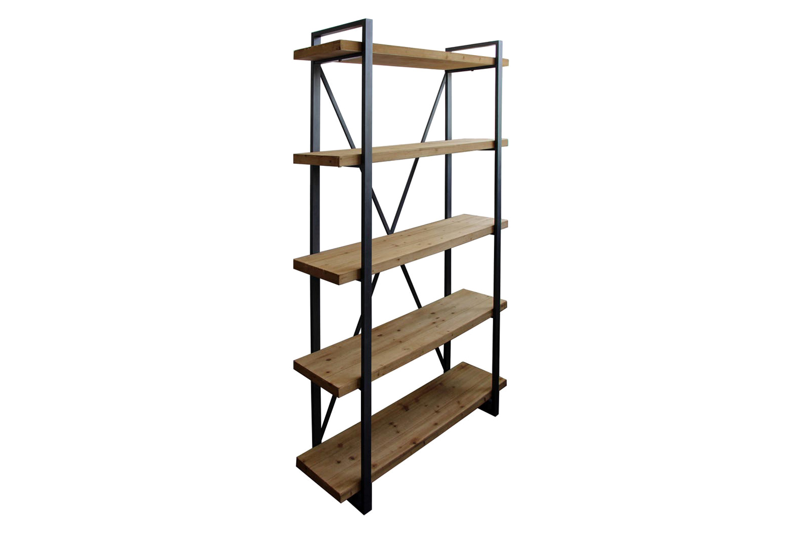 Moe's - Lex 5 Level Shelf in Brown