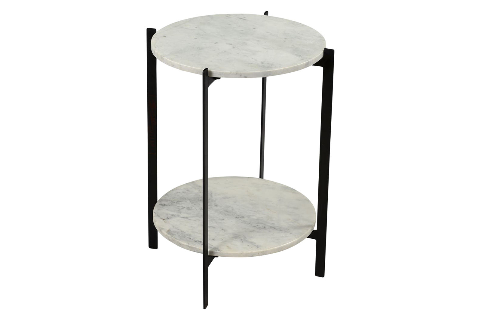 Moe's - Melanie Accent Table in White