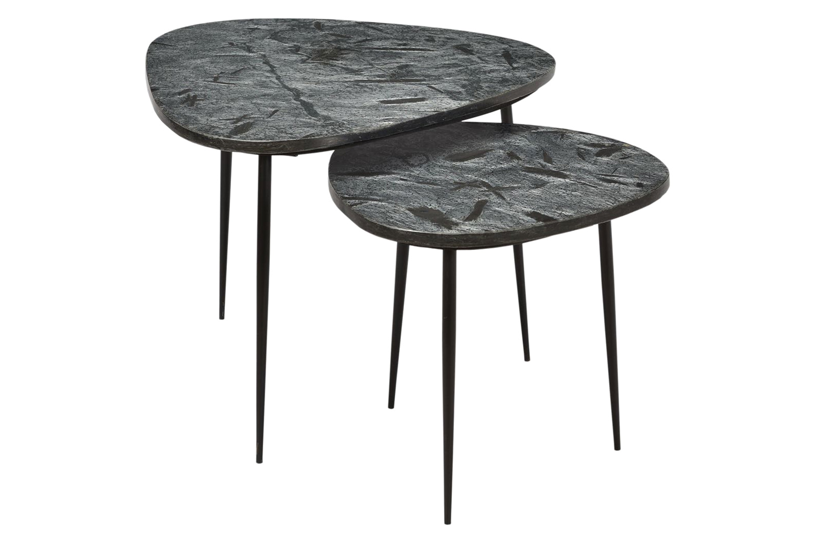 Moe's - Rigby Nesting Tables in Gray