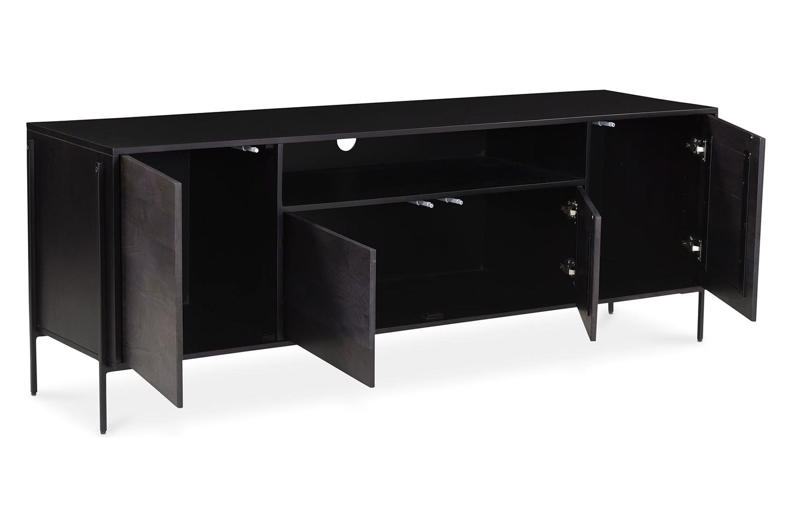 Moe's Tobin Entertainment Unit - Charcoal