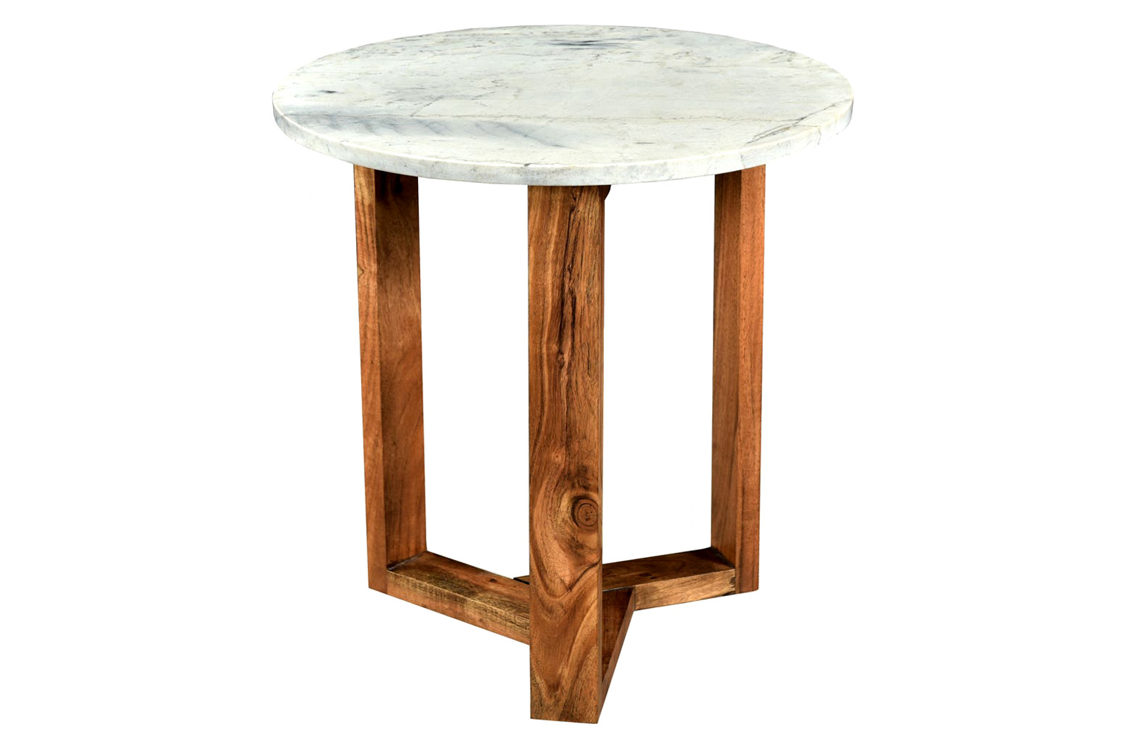 Moe's Jinxx Side Table - White