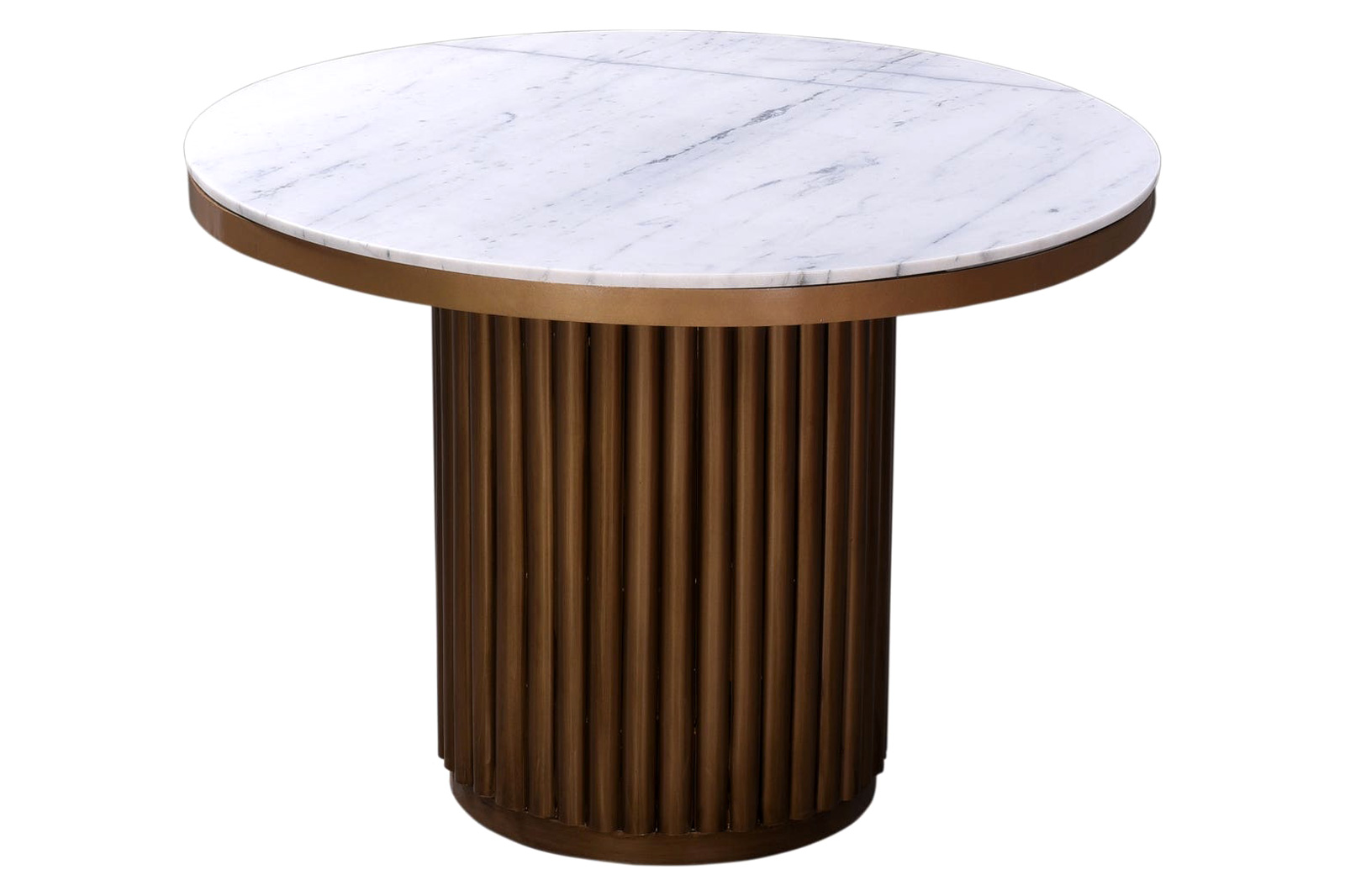 Moe's Tower Dining Table - White Marble