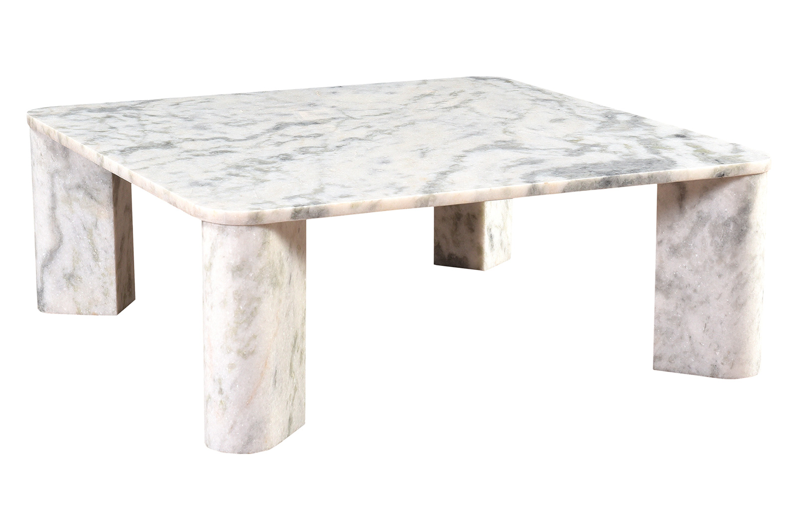 Moe's Segment Coffee Table - Ashen Gray