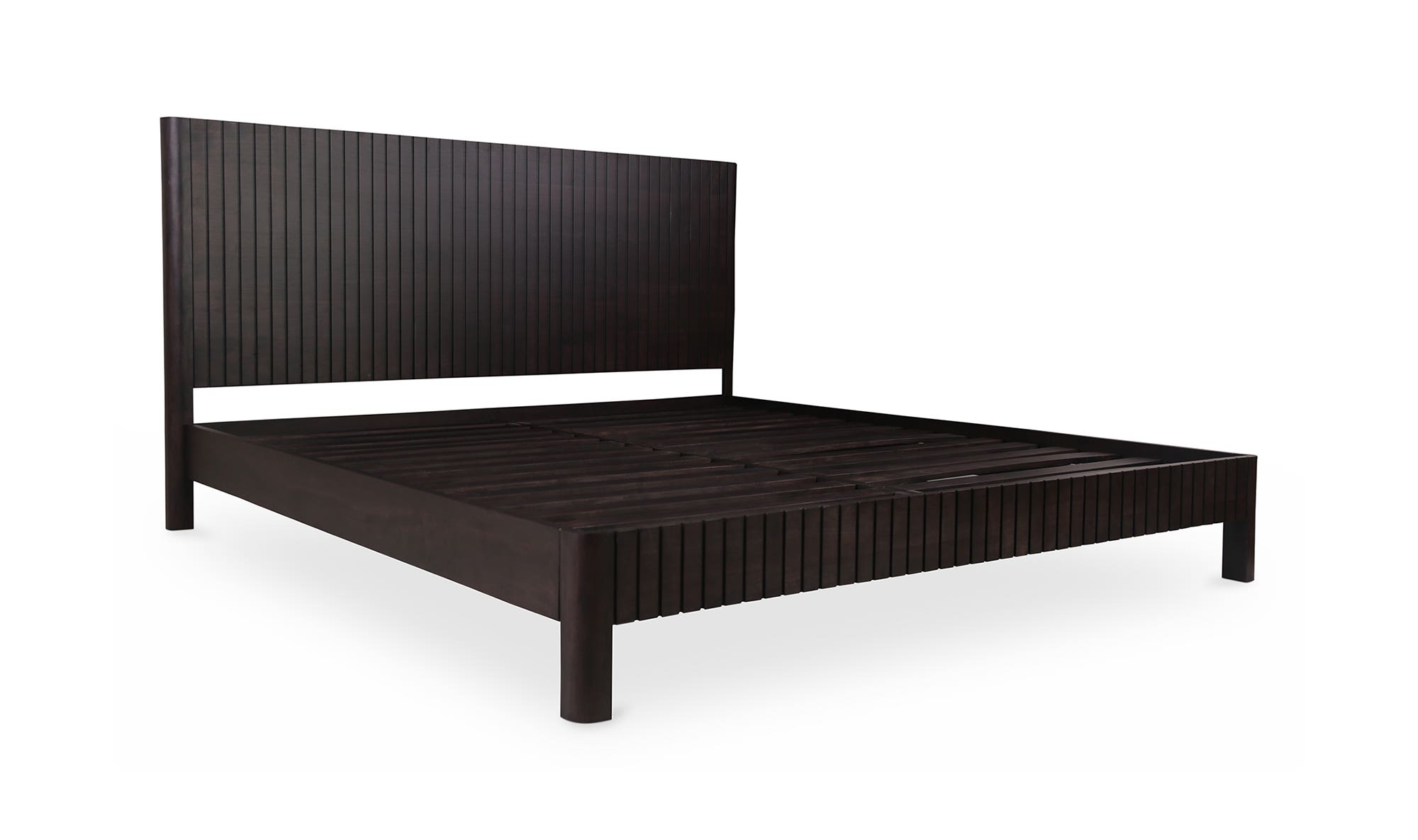 Moe's Povera Contemporary Queen Size Bed - Black