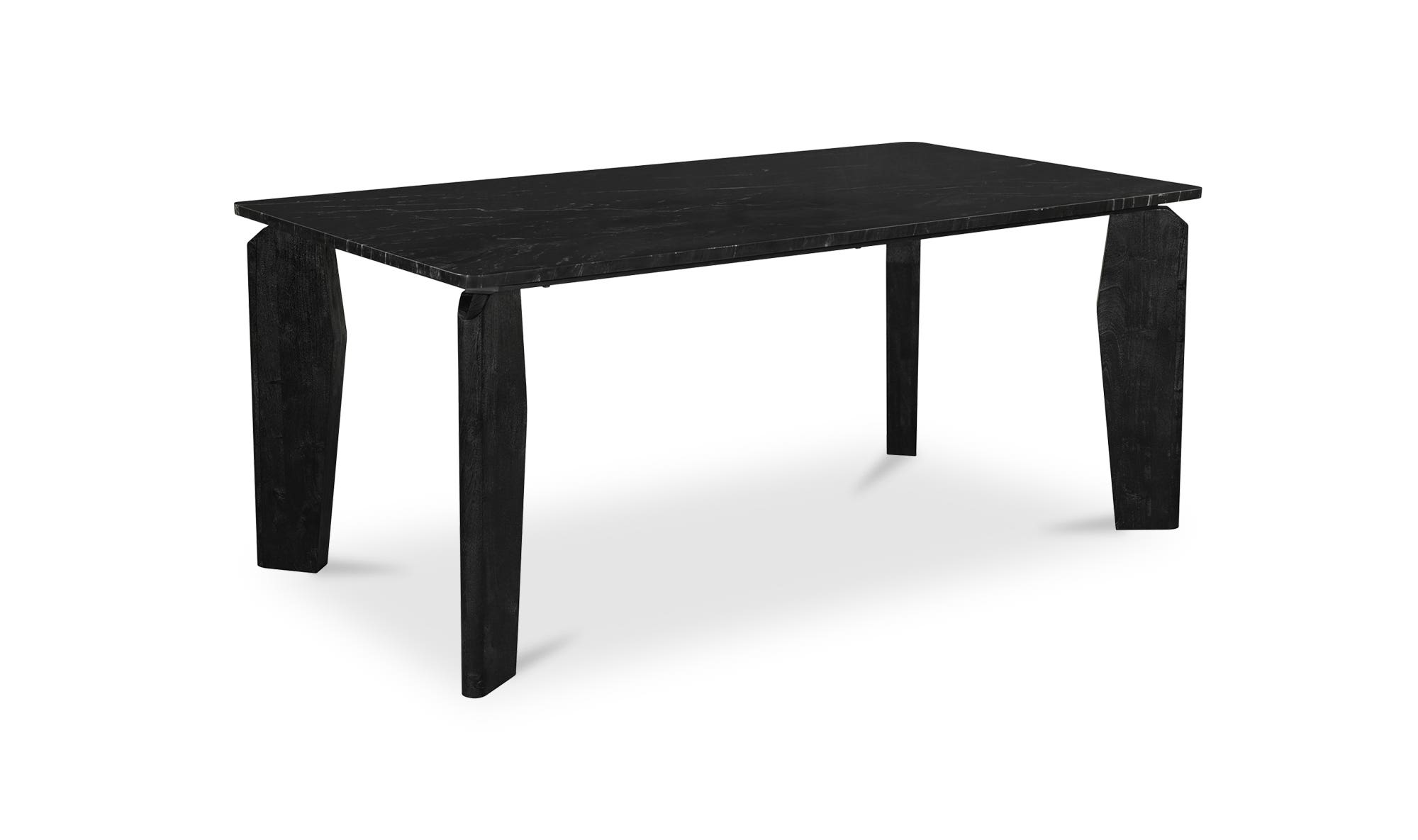 Moe's - Satona Modern Rectangular Dining Table in Black