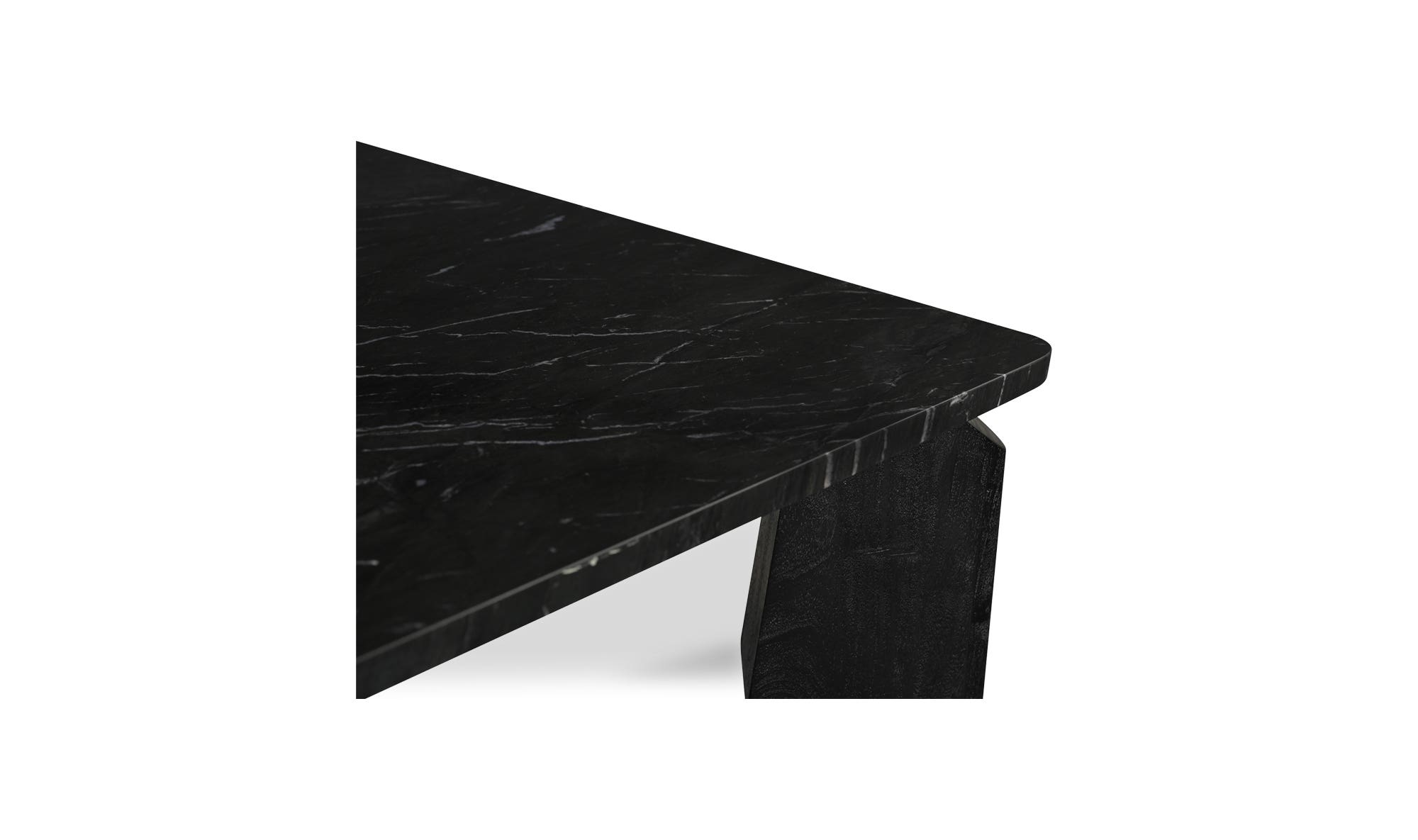 Moe's - Satona Modern Rectangular Dining Table in Black