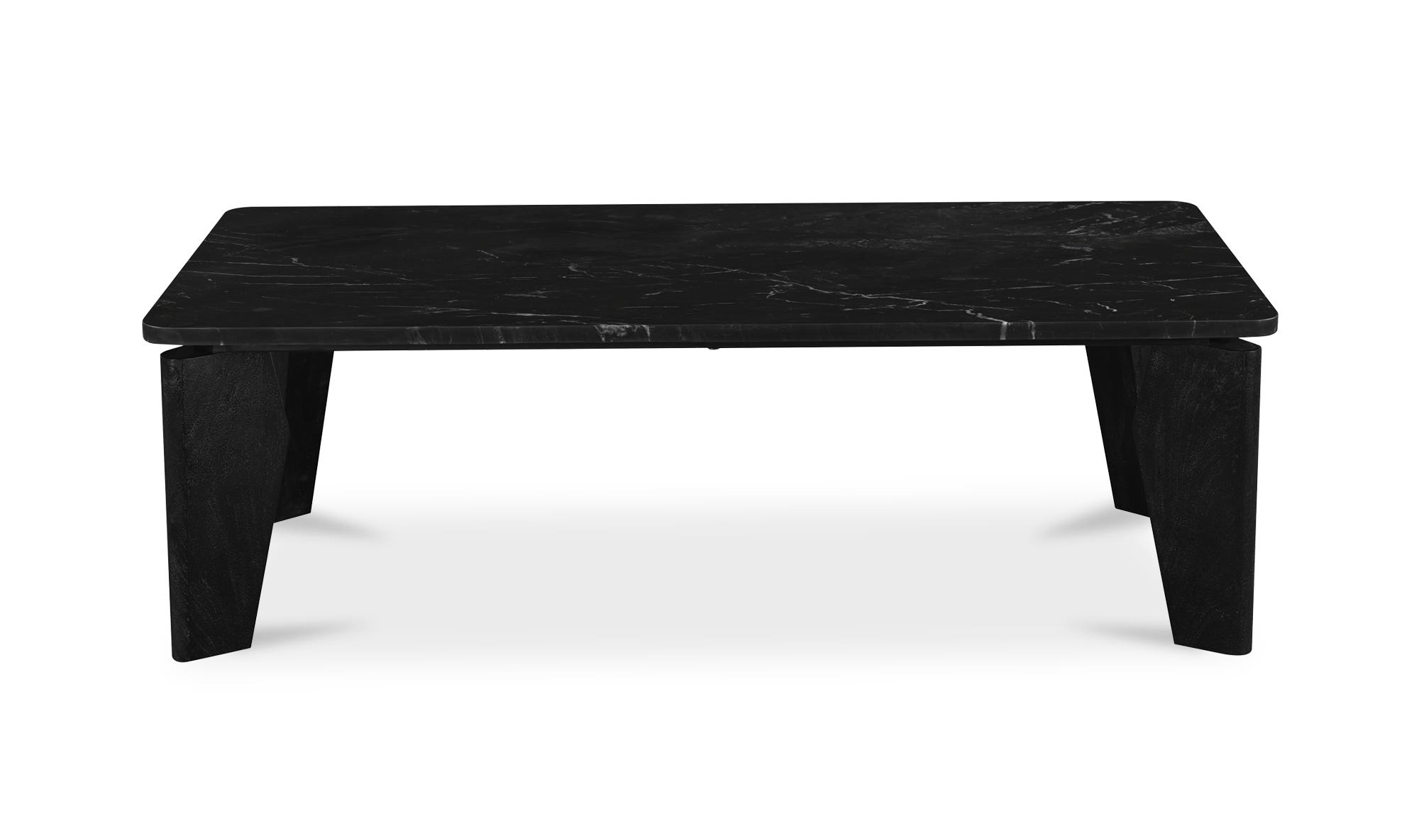 Moe's - Satona Modern Rectangular Coffee Table in Black