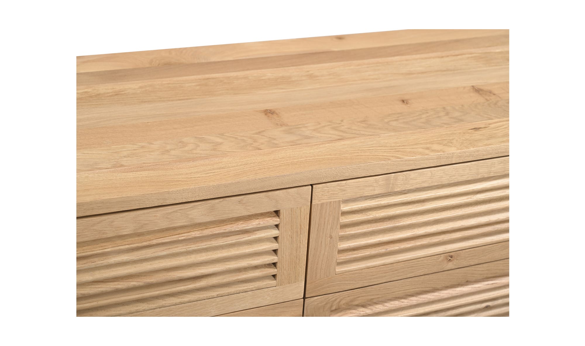 Moe's - Teeda Contemporary 6 Drawers Dresser in Natural