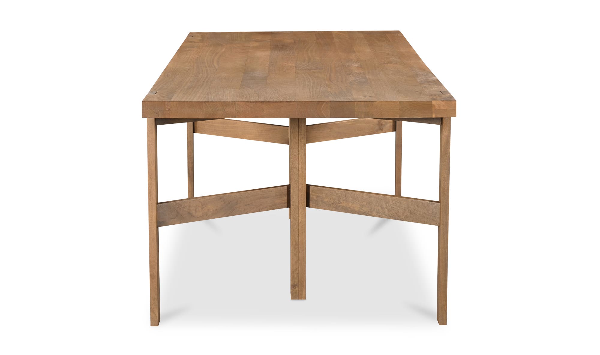 Moe's - Workshop Modern Rectangular Dining Table in Vintage Brown