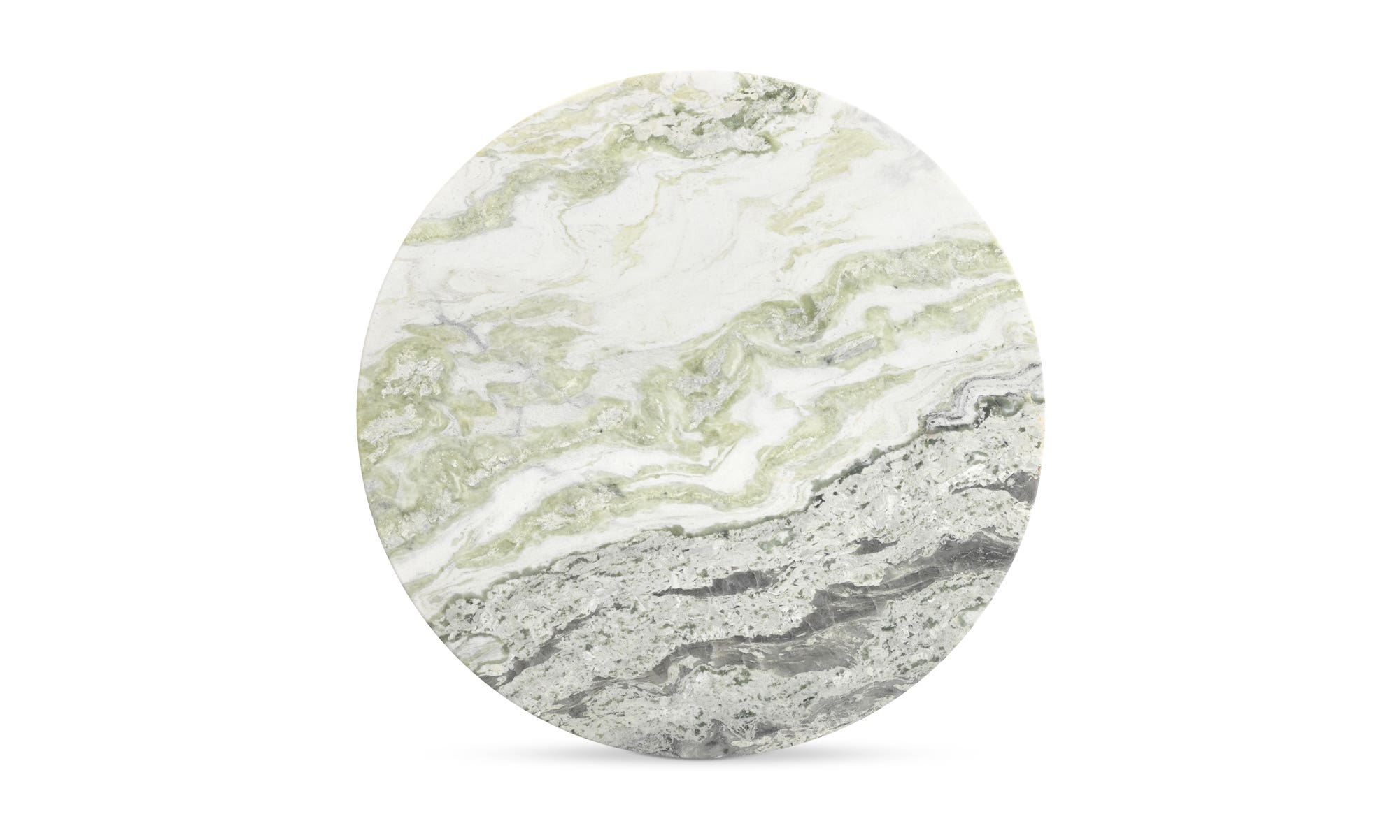 Moe's Evelyn Contemporary Coffee Table - Green Onyx Marble