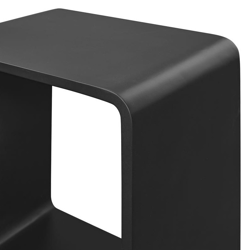 Moe's Cali Accent Cube - Black