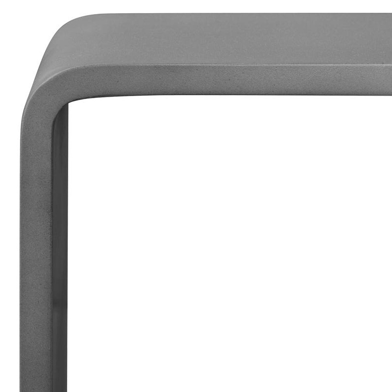 Moe's Cali Accent Cube - Gray