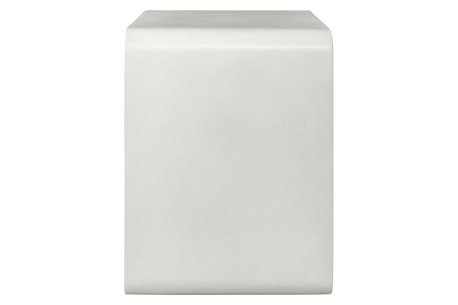 Moe's Cali Accent Cube - White