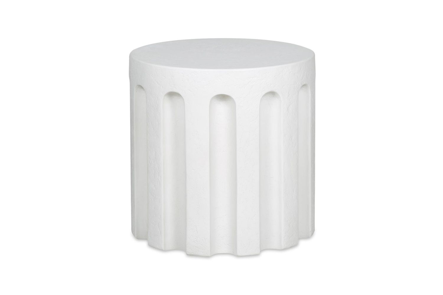 Moe's - Eris Contemporary Outdoor Accent Table in White