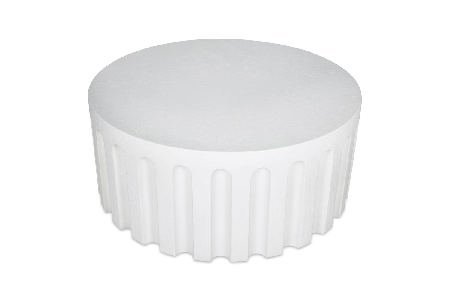 Moe's - Eris Contemporary Outdoor Coffee Table in White